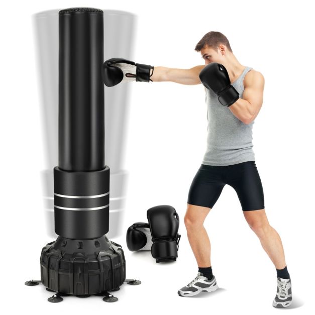 182cm Boxing Bag with 25 Suction Cups