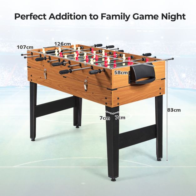 3-in-1 Combo Game Table Set for Home Play Room Rec Room