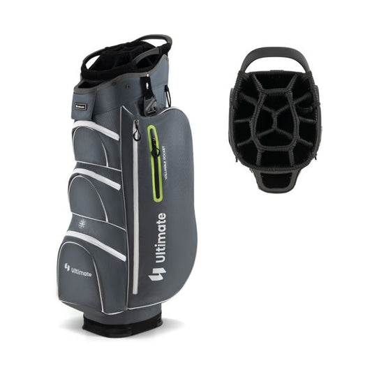 Golf Cart Bag with 15 Way Top Dividers Including Individual Putter Well