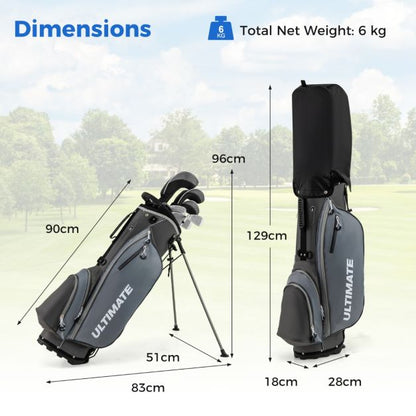 Complete Golf Club Package Set with oversize aluminum driver for Outdoor Use