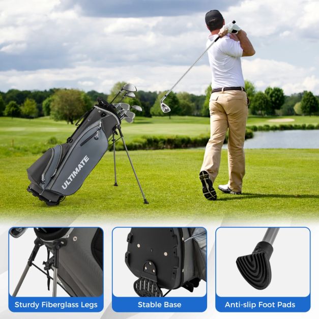 Complete Golf Club Package Set with oversize aluminum driver for Outdoor Use