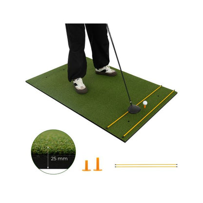 Golf Hitting Mat Includes 2 Rubber Tees
