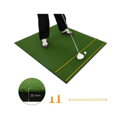 Golf Hitting Mat Includes 2 Rubber Tees