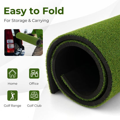 Golf Hitting Mat Includes 2 Rubber Tees