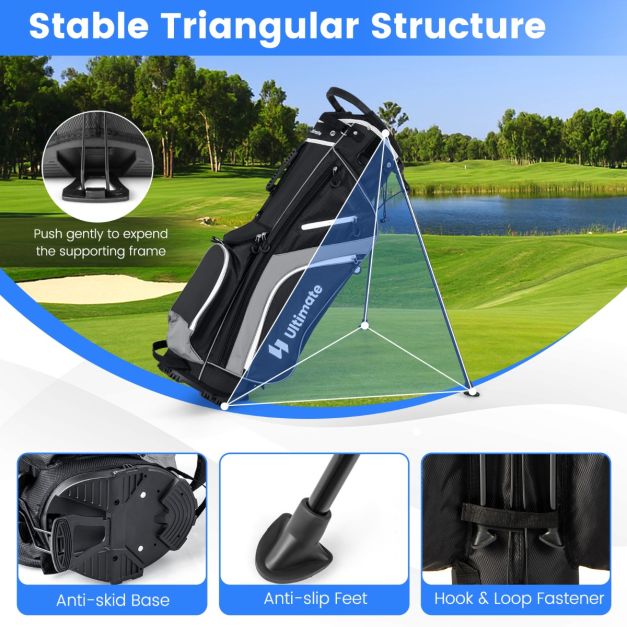 Golf Club Bag with 14 Way Top Dividers for Men and Women