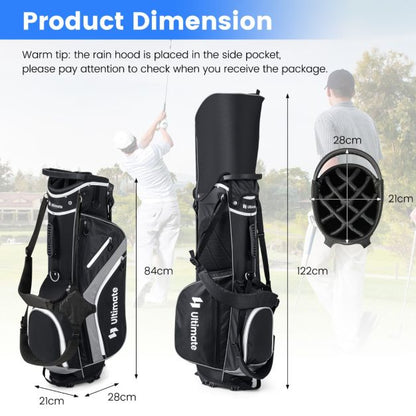 Golf Club Bag with 14 Way Top Dividers for Men and Women