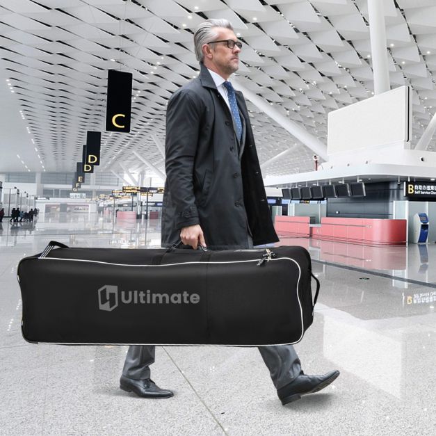 Heavy-Duty Soft-Sided Golf Travel Bag with Wheels