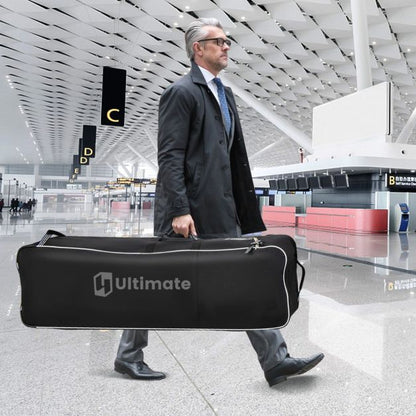 Heavy-Duty Soft-Sided Golf Travel Bag with Wheels