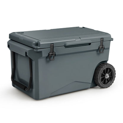 71 L Portable Cooler on Wheels with Handles