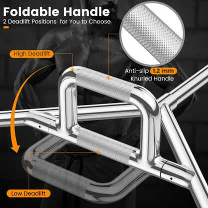 Heavy Duty Hex Barbell Trap Bar
