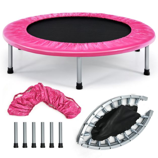 Mini Folding Trampoline for Indoor and Outdoor Activities
