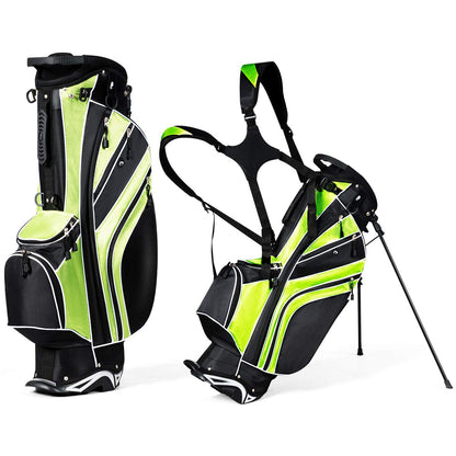 Stand Bag Golf Club Bag with 6 Way Organizer Divider Top
