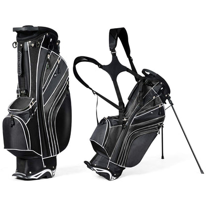 Stand Bag Golf Club Bag with 6 Way Organizer Divider Top