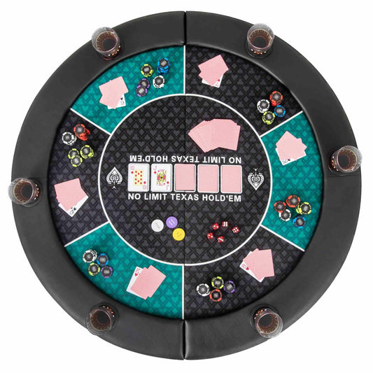 1.2M 6-Player Foldable Poker Table Top