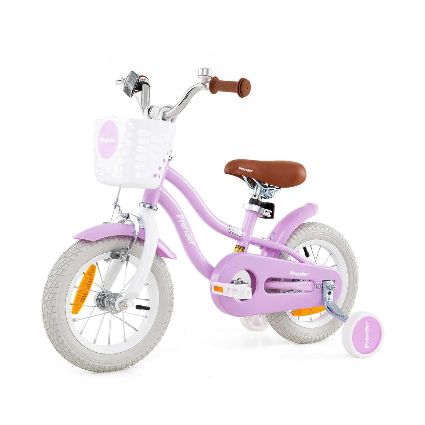 Kids Bike with Front Handbrake and Rear Coaster Brake for 3-4/3-5/4-7/4-8 Years Old