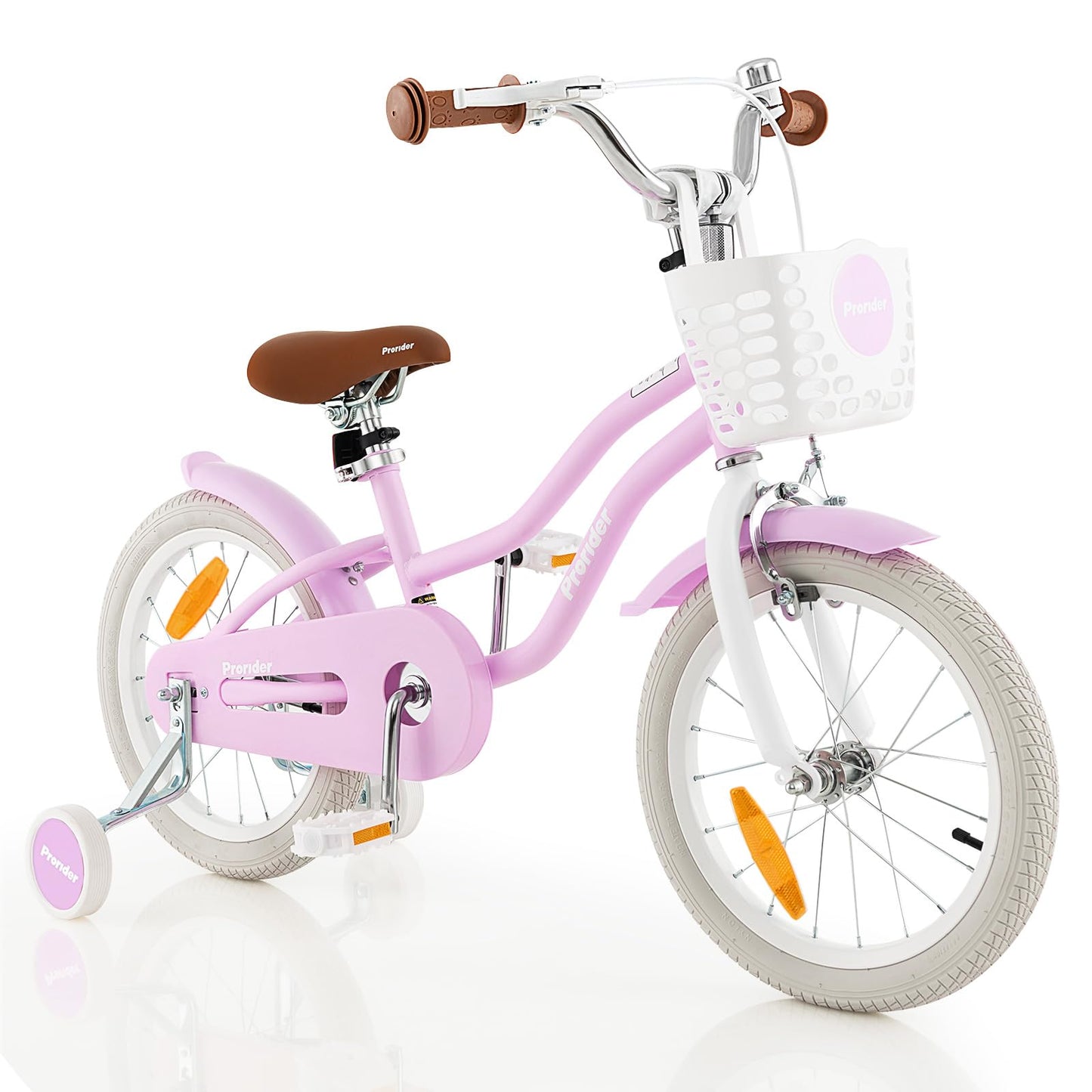 Kids Bike with Front Handbrake and Rear Coaster Brake for 3-4/3-5/4-7/4-8 Years Old
