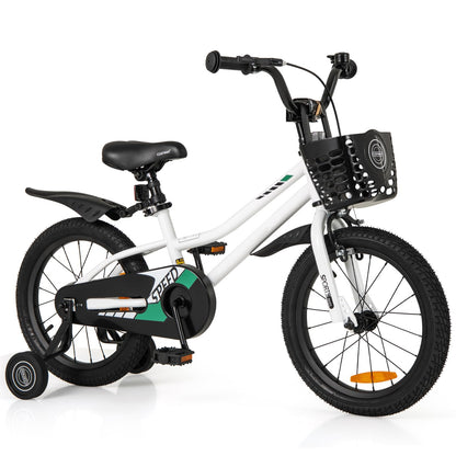 14 16 18 Inch Kids Bike with Training Wheels for Girls Boys