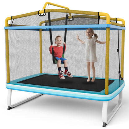 6FT Kids Recreational Trampoline for Boys & Girls Over 3 Years Old