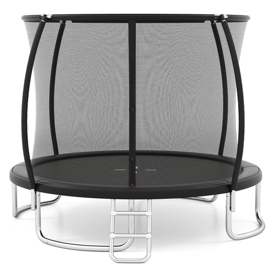 Heavy Duty Recreational Trampoline with Safety Enclosure Net