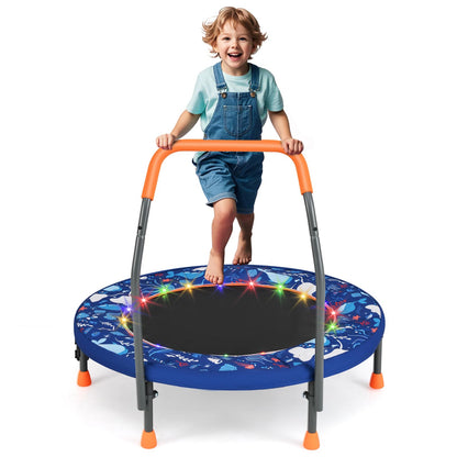 Foldable Trampoline for Boys and Girls Aged 3-6 Years