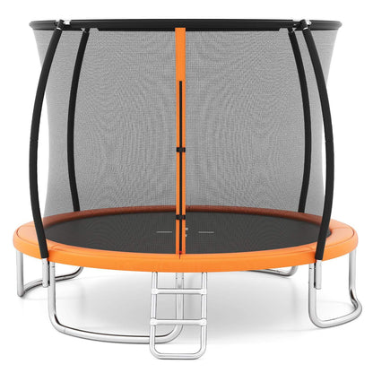 Heavy Duty Recreational Trampoline with Safety Enclosure Net