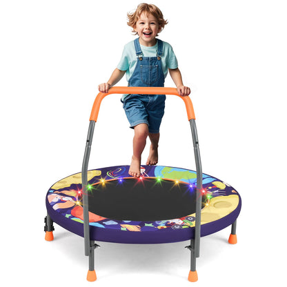 Foldable Trampoline for Boys and Girls Aged 3-6 Years