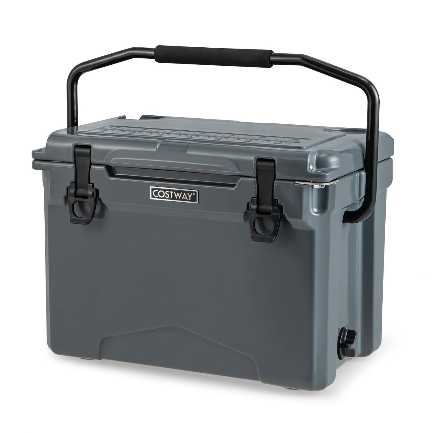 21L Rotomolded Cooler with Ruler and Cup Holders