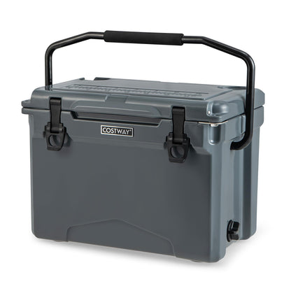 21L Rotomolded Cooler with Ruler and Cup Holders