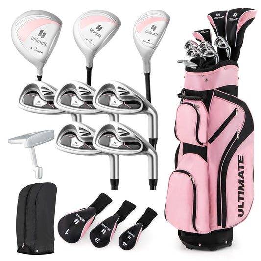 Ladies Complete Golf Club Set with Driver and Stand Bag