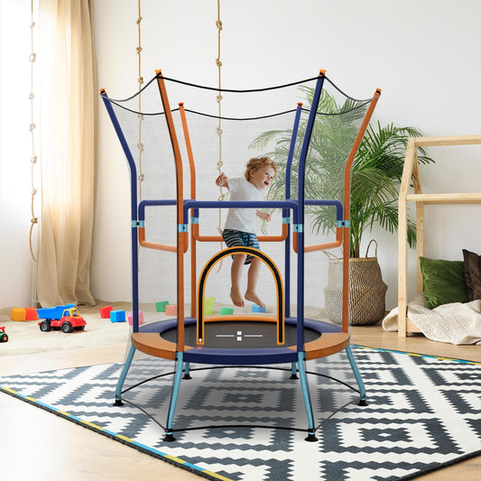48" Mini Trampoline w/Safety Enclosure Net