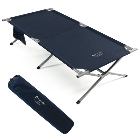 Folding Camping Cot Extra Wide Sleeping Pad for Adults and Children