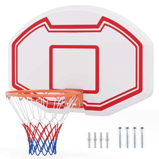 Large Wall Mounted Basketball Hoop for Kids Teens Adults