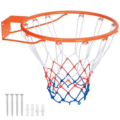 38 cm Wall Door Mounted Basketball Goal Rim for Indoor Outdoor