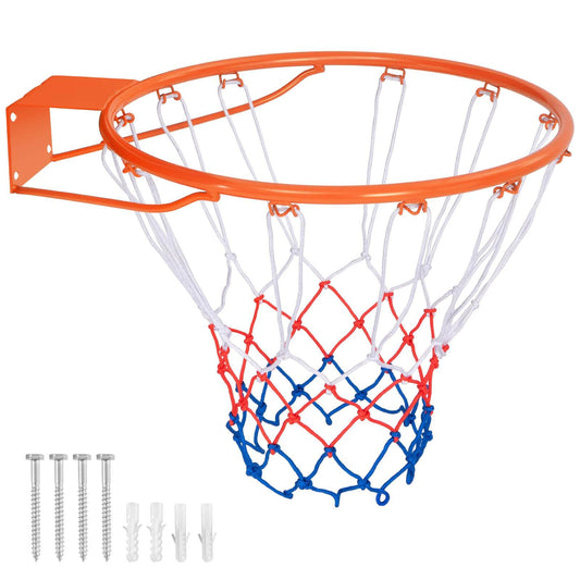 38 cm Wall Door Mounted Basketball Goal Rim for Indoor Outdoor