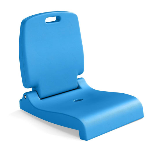 Foldable Outdoor Pool Chair with Handle & Back Support for Edge of Pool