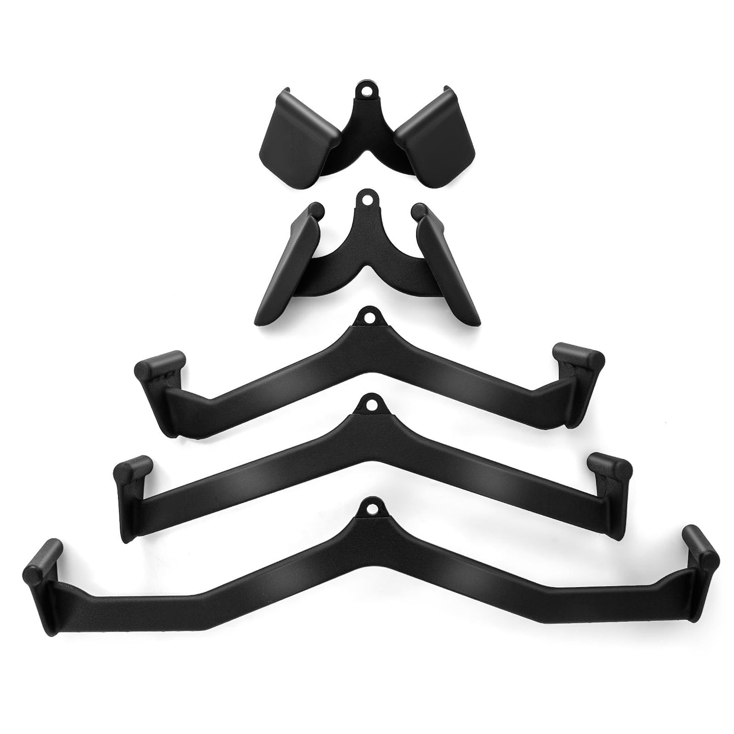 LAT Pulldown Attachment Set, T-bar V-bar Pulley Cable Attachments