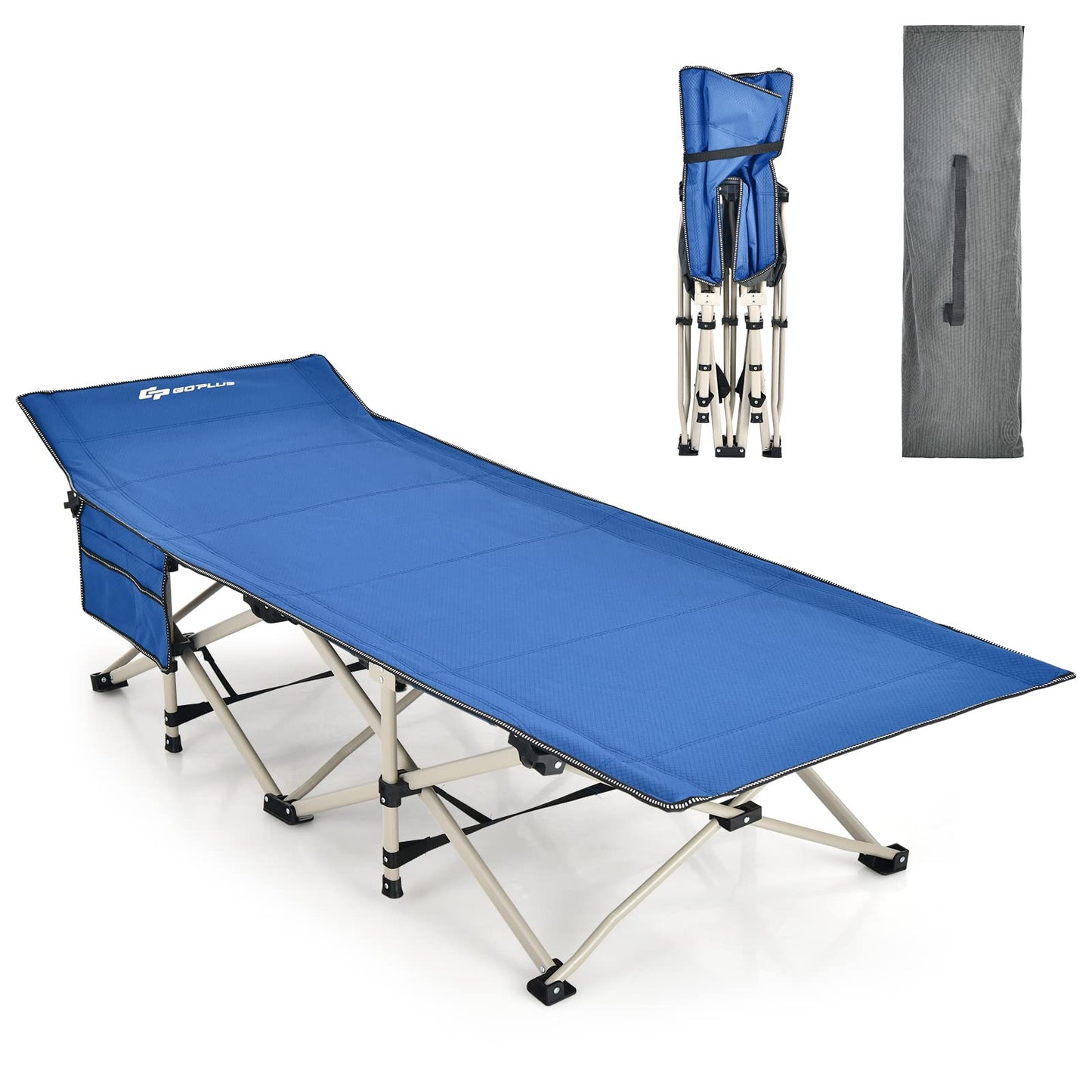 Foldable Camping Cot Load up to 400KG for Camp Beach Office