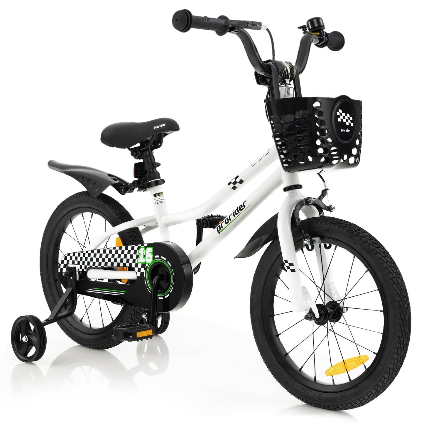 14 16 18 Inch Kids Bike with Training Wheels for Girls Boys