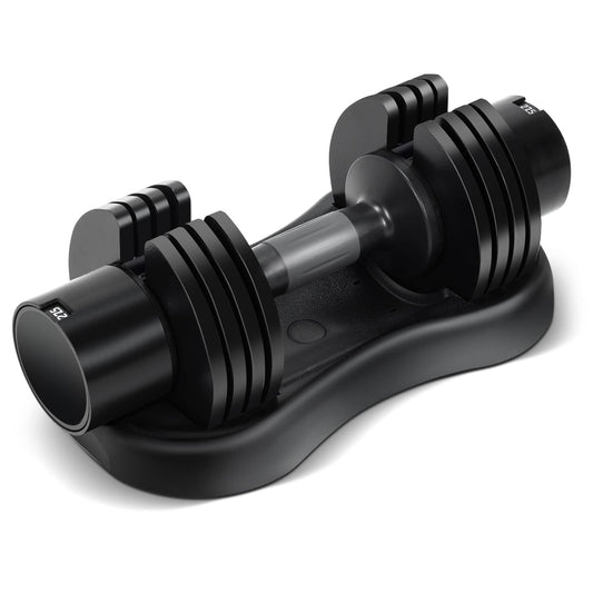 5-in-1 Adjustable Dumbbell Single Dumbbell with Adjustable & Non-Slip Metal Handle