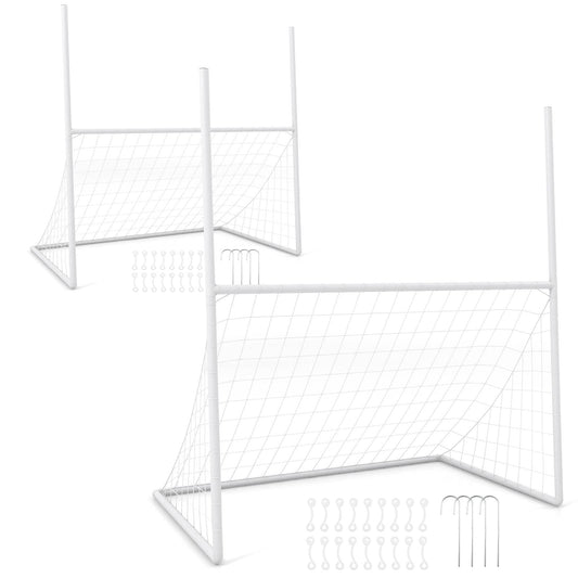 2 in 1 Backyard Football Net with PE Netting for Park