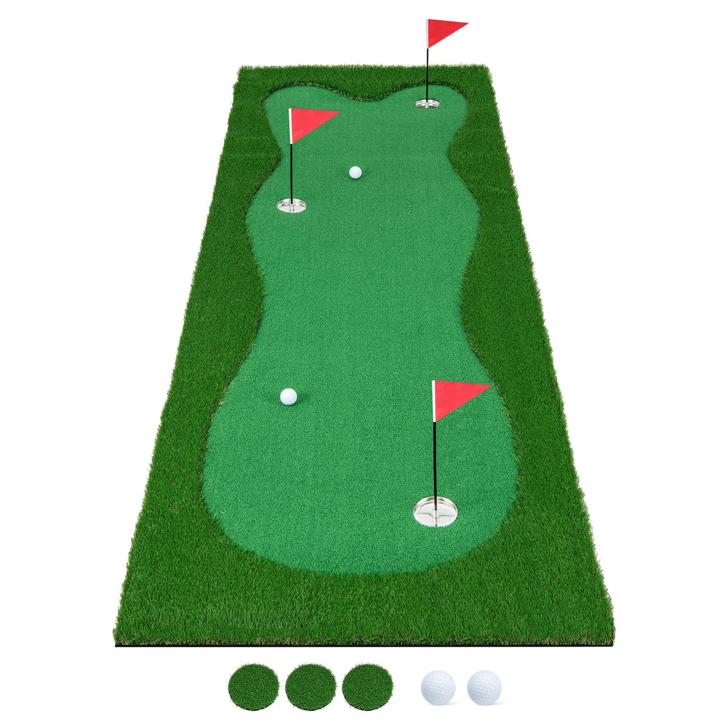 300 cm x 100 cm Golf Putting Green Professional Golf Training Mat