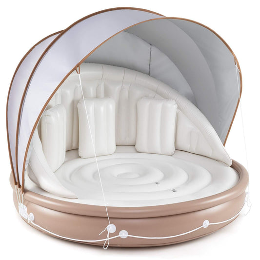 Inflatable Canopy Island w/Retractable & Removable Canopy SPF50+