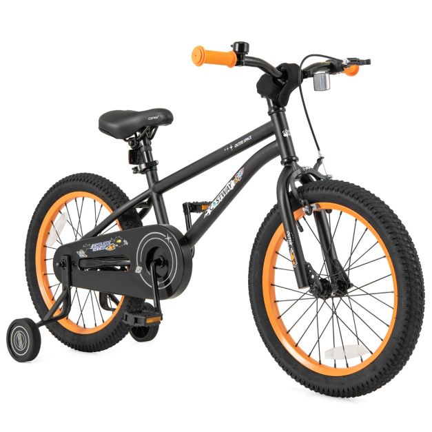 Kids Bike for 4-7 Years Old Sport Bicycle Adjustable with Training Wheels