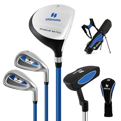 Junior Complete Golf Club Set with Lightweight Design for Kids
