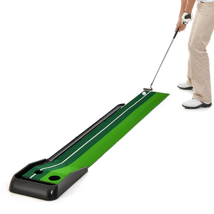 250 CM Putting Green Premium Golf Practice Turf with Simulate Grass Turf