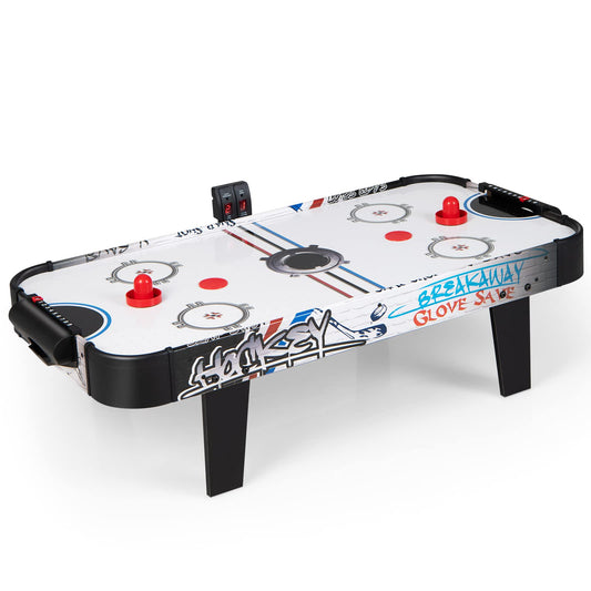 107cm Air Powered Hockey Table W/ 2 Pucks