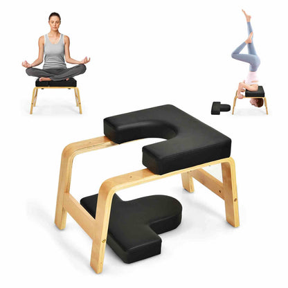 Yoga Headstand Bench Upside Down Chair for Balance Training
