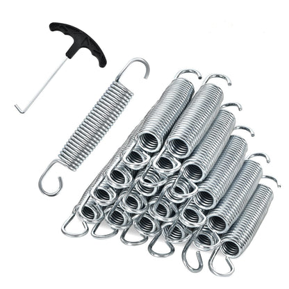20 Pack Trampoline Springs with T Hook Pull Tool for Trampoline