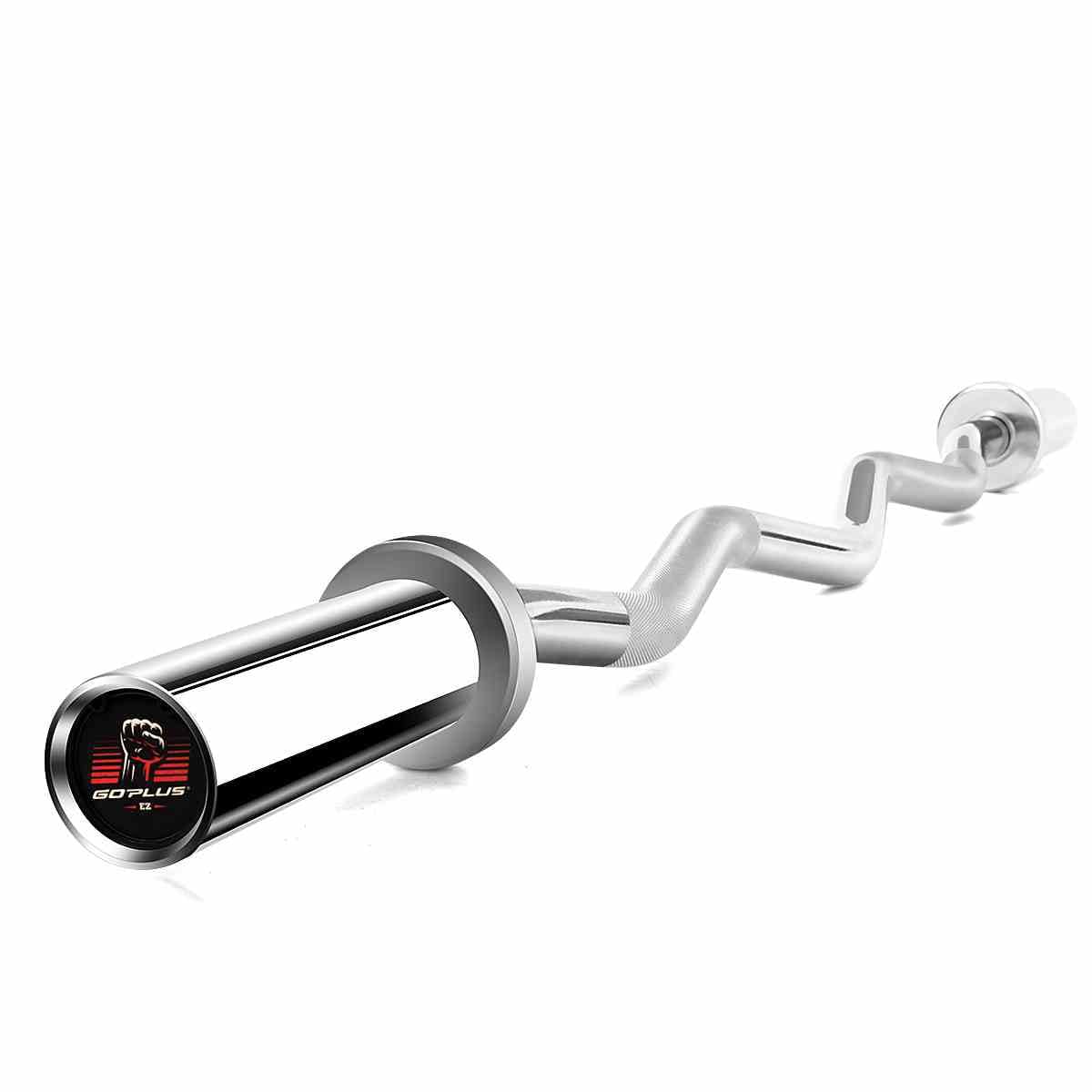 Olympic EZ Curl Bar 1.2m Weight Bar with Copper Sleeve and Bearing Connection