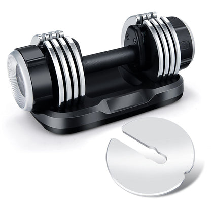 2 PACK Weight Adjustable Dumbbells with Anti-Slip Handle